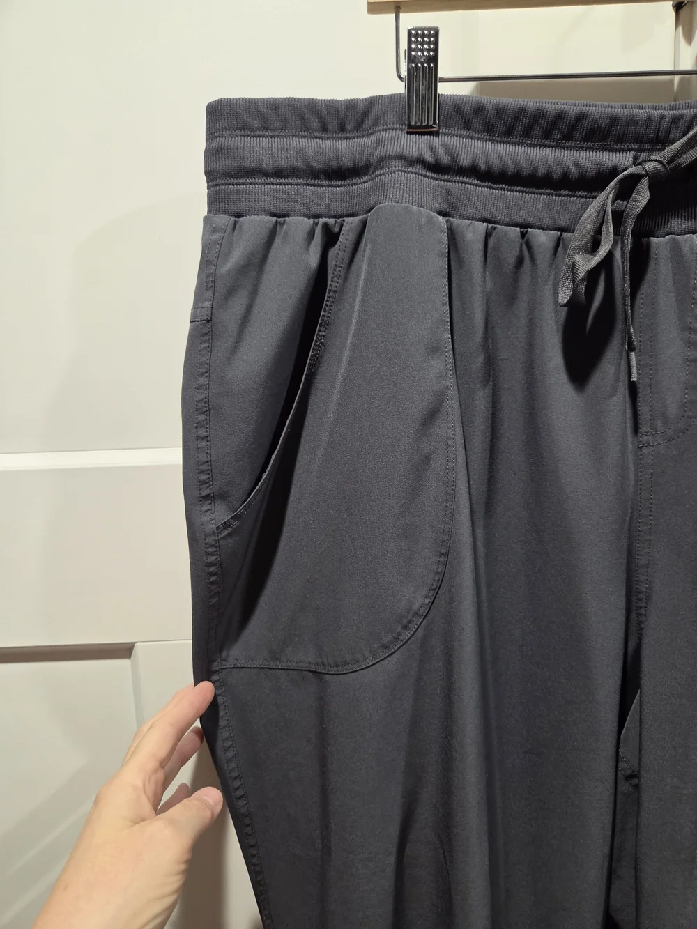 RBX Women's Grey Drawstring Jogger Pants 3x With Pockets